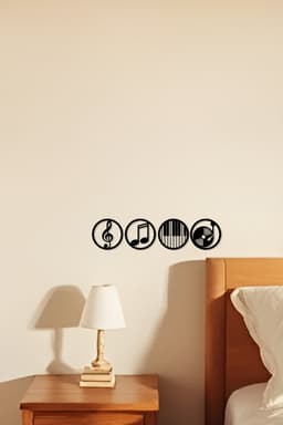Music Wall Art, Wall Decor, Home Decor 3d model