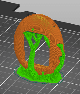 Tamagotchi case for Apple Watch - with strap 3d model