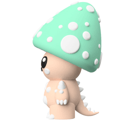 3D Printable Kaiju Mushroom Figure: Game of Shrooms 2025 3d model