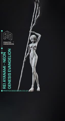 Rei Ayanami - Neon Genesis Evangelion - Fanart 3d model