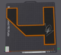 Lando Norris 4 Sign Display Wall Desk Shelf Art 3d model