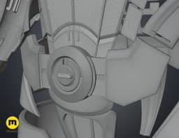 N7 Female Shepard Armor - Mass Effect 3d model