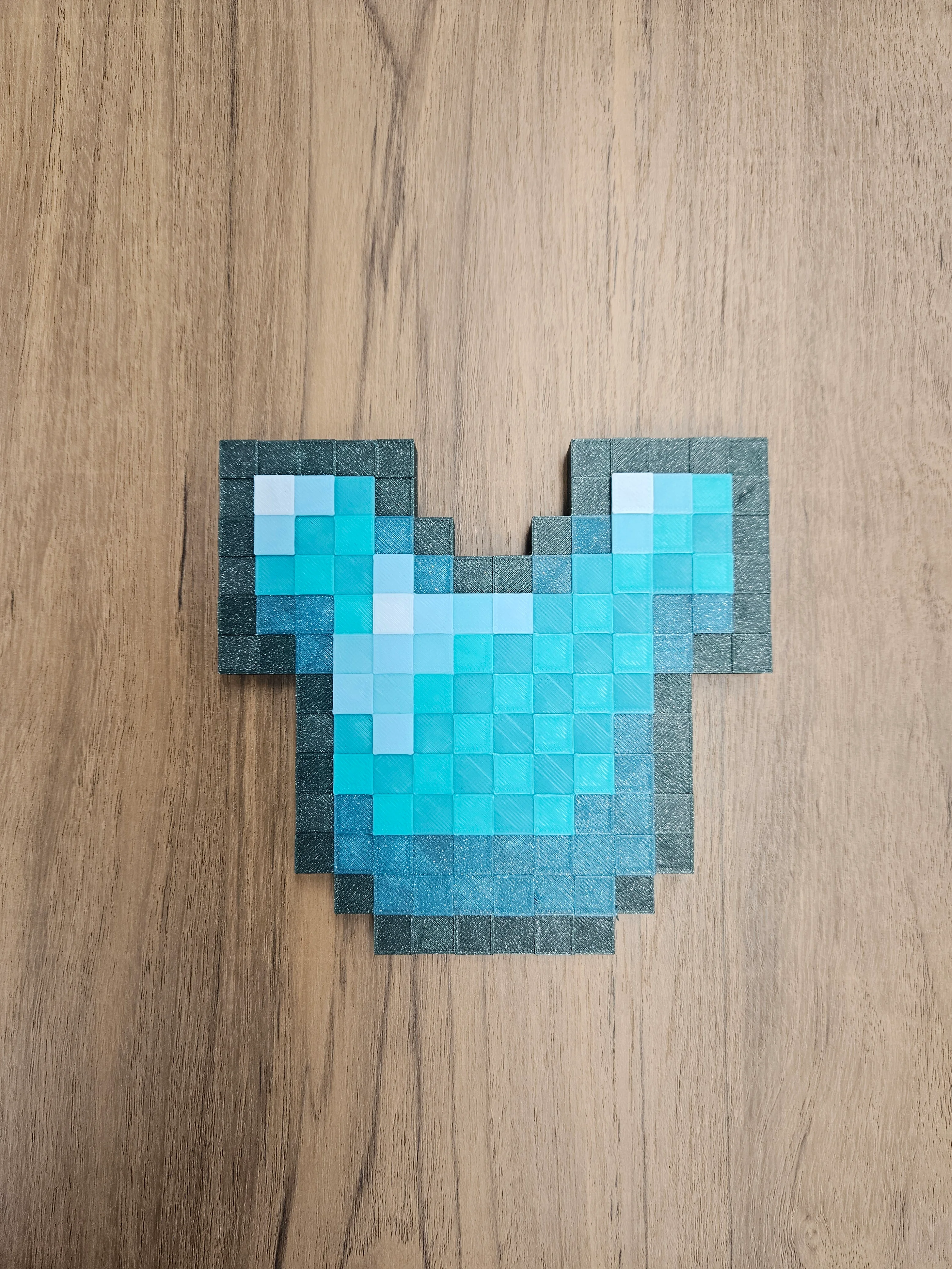Minecraft Diamond Chestplate (NO AMS Needed) 3d model