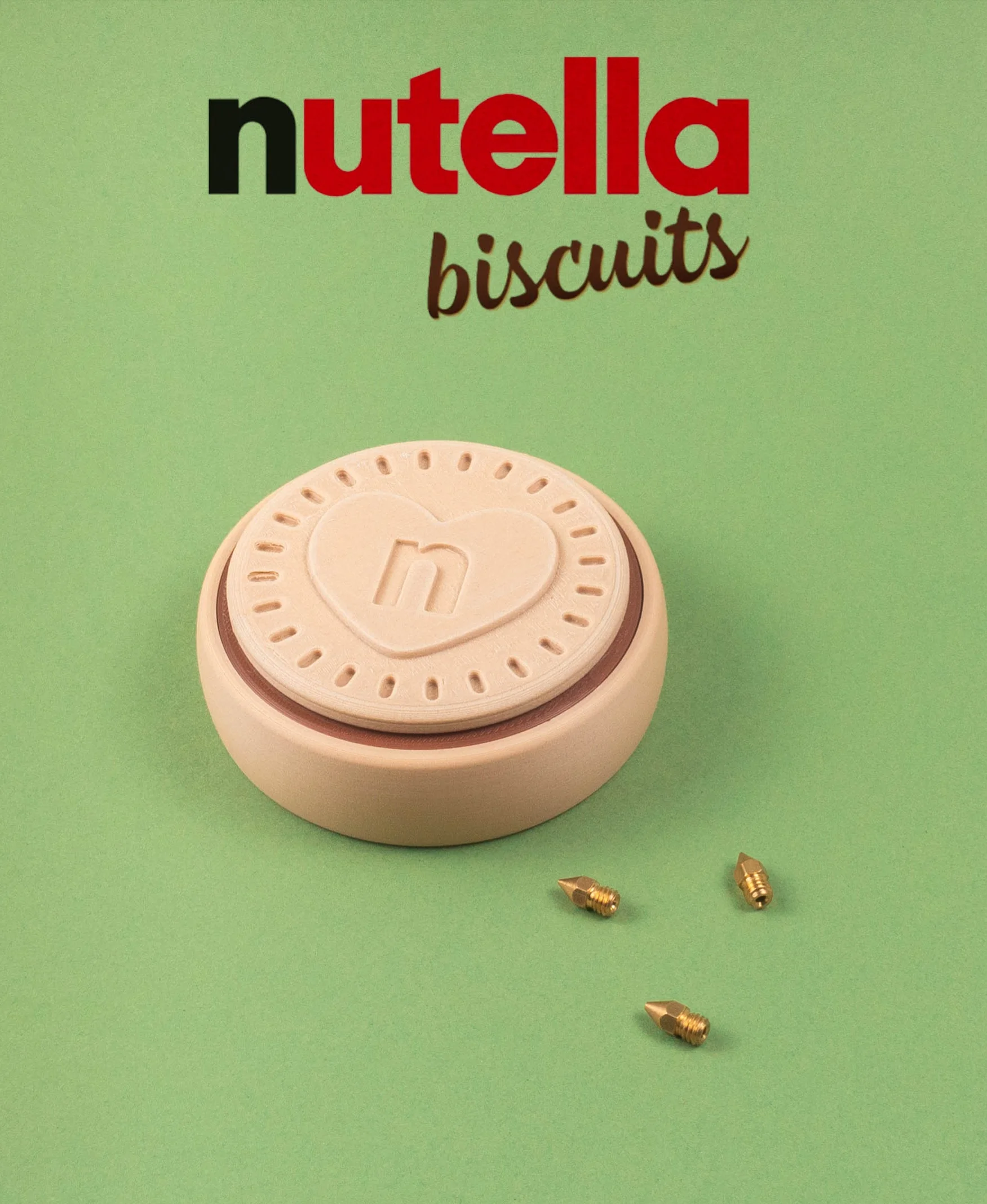 NUTELLA BISCUITS 3d model