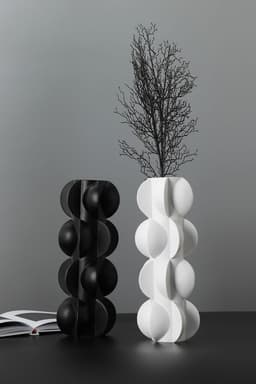 Modern Bloom Vase β Sculptural Home Decor 3d model