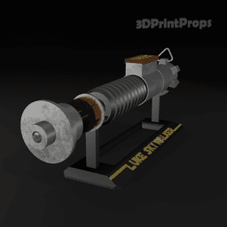 Luke Skywalker ROTJ V2 lightsaber - Star Wars 3d model