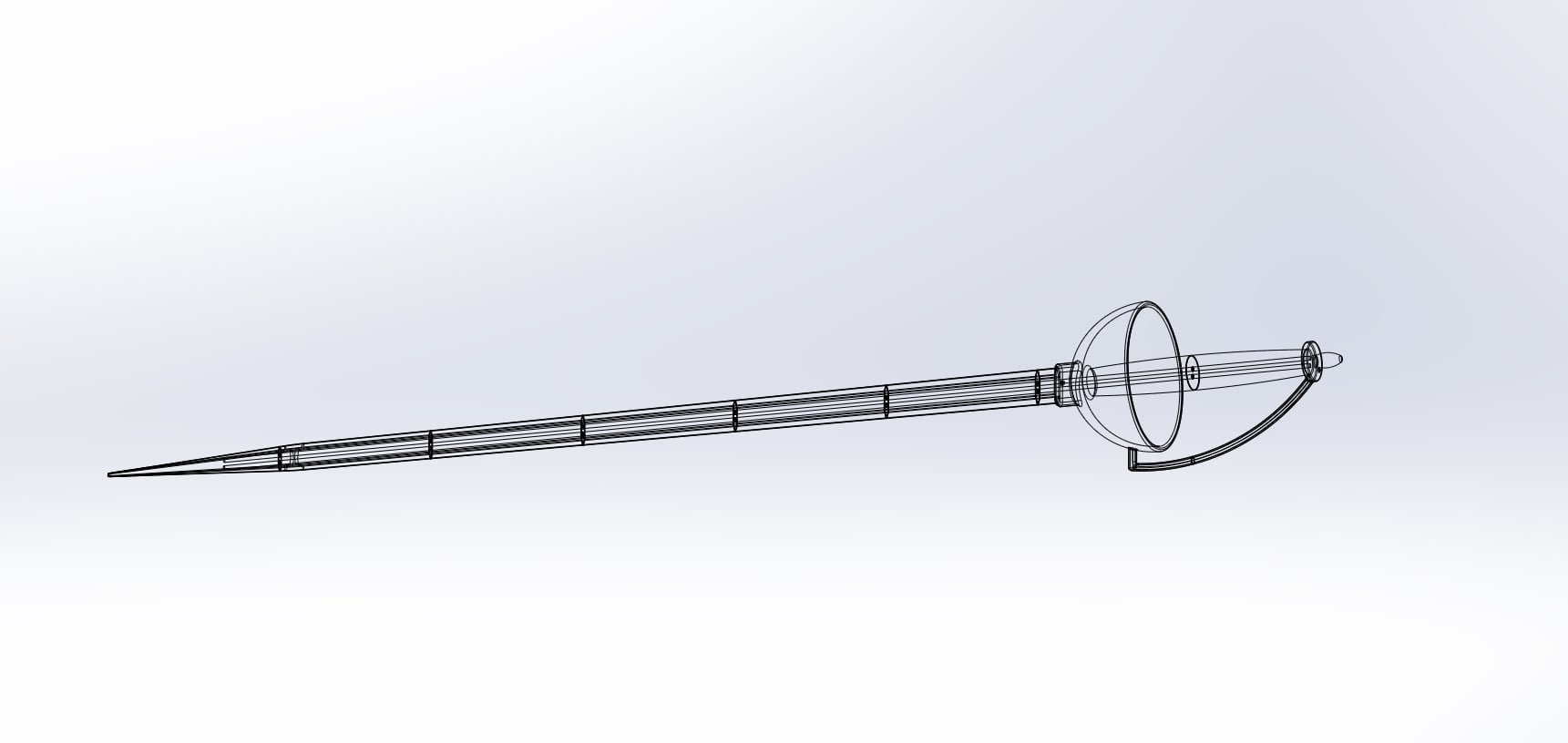Esdeath Sword Printable Model 3d model