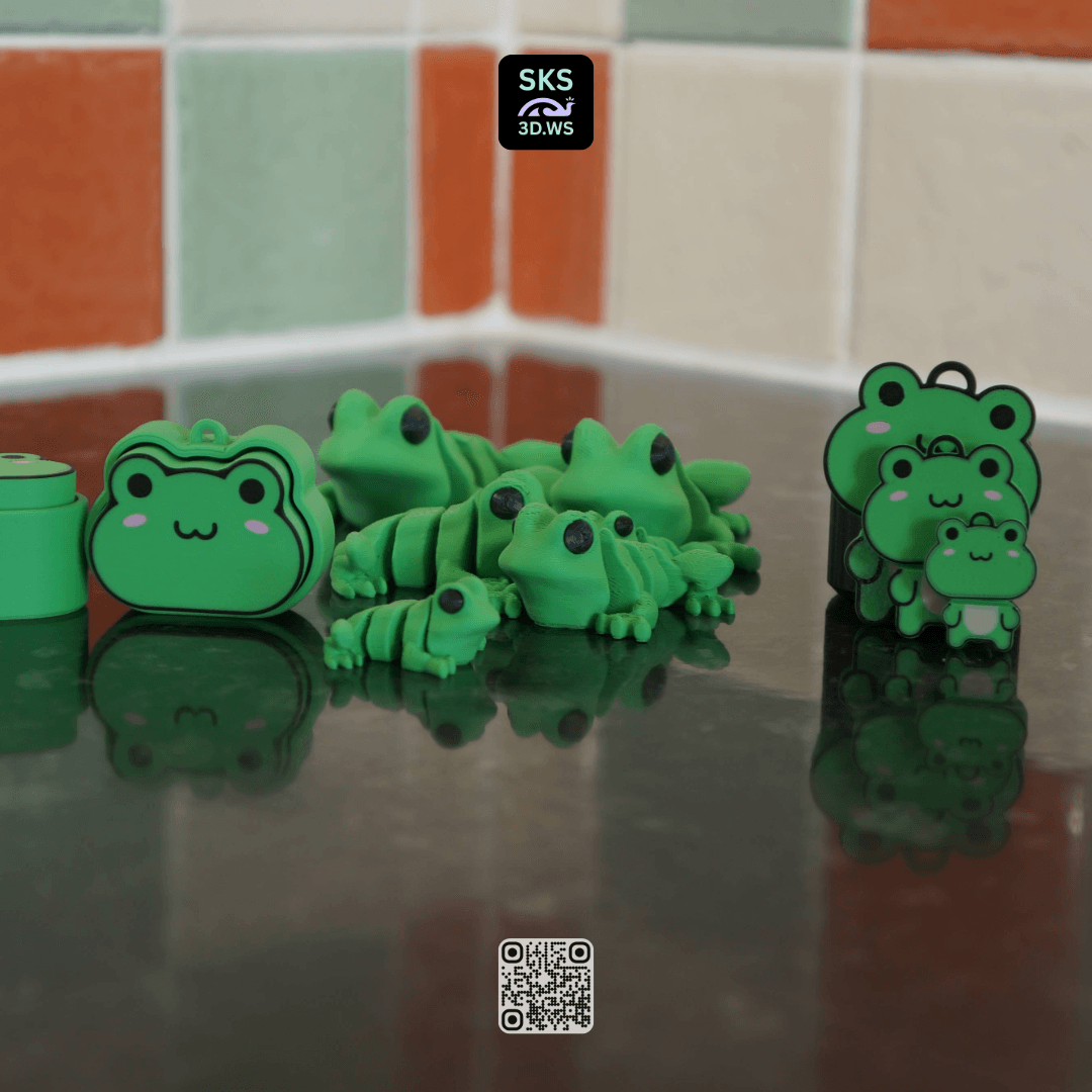 The Complete Frog Fidget Pack 3d model