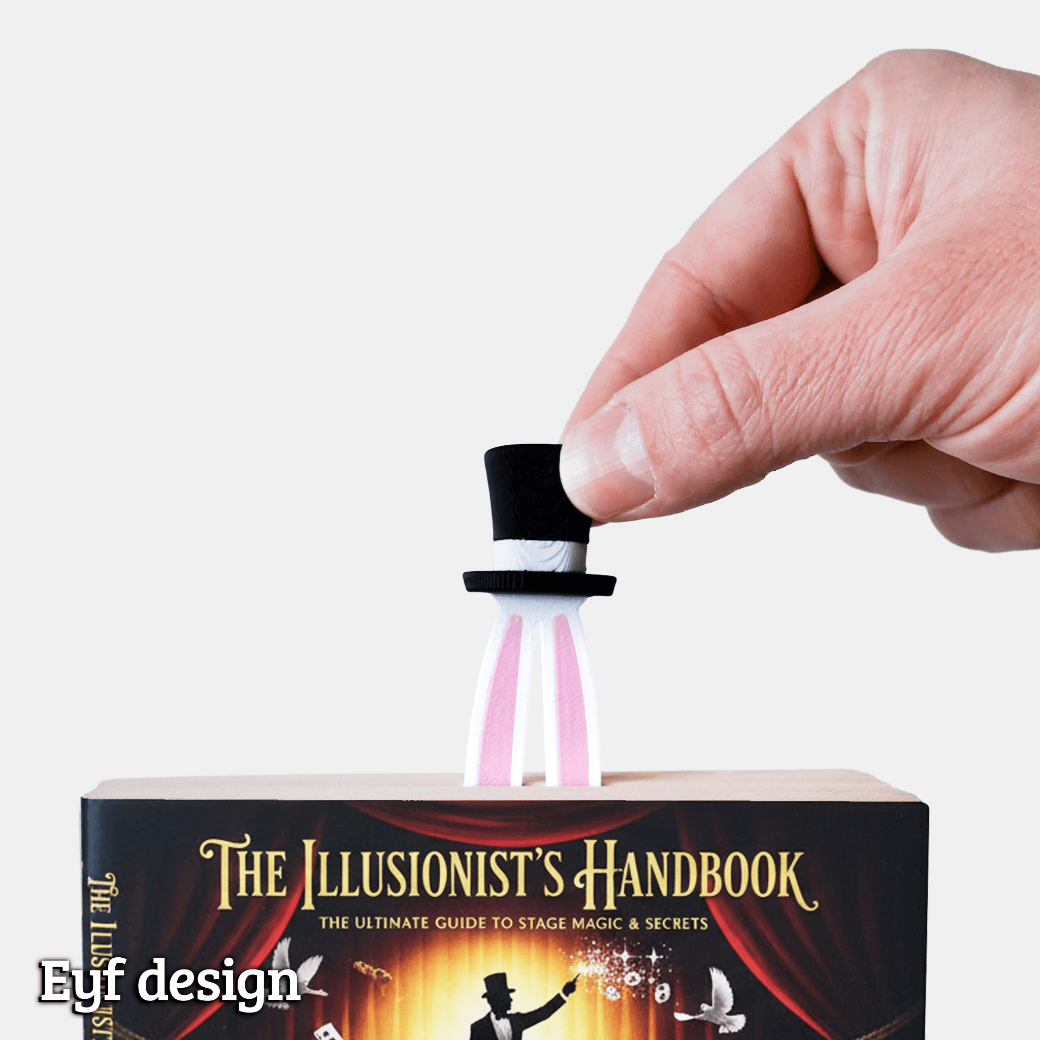 Fun Bookmarks: Magic Rabbit 3d model