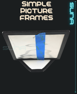 Simple Picture Frames 3d model
