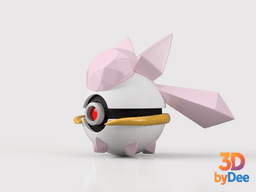 Diance Poke Ball 3d model