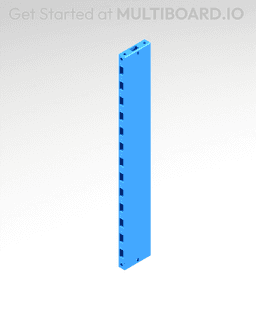 7 MU - I Multiboard Beam 3d model