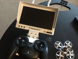 Tiny Whoop Transmitter Monitor Mount 3d model