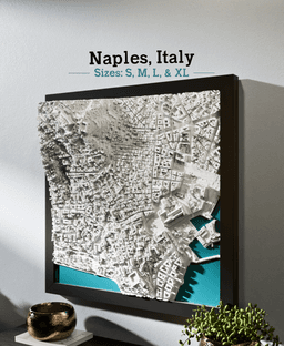 Naples, Italy - S, M, L, & XL 3d model