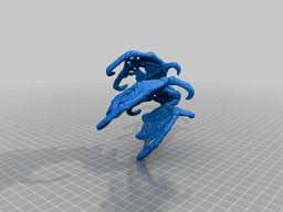 Mutated Bat 3d model