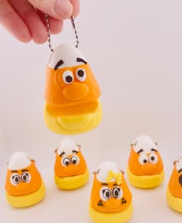 Candy Corn Mini Flexi & Key Chain Set 3d model