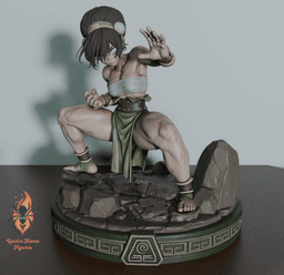 Toph Beifong | Avatar: The Last Airbender Fan Art 3d model