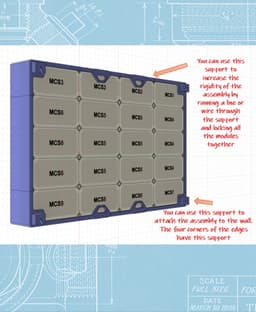 MCS - Modular Collectibles System 3d model