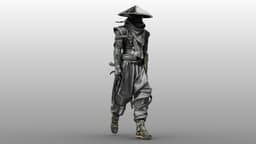 Iron Shadow Warrior 3d model