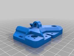 E3D chimera dualextruder FLSUN Prusa i3 (2017) Remix 3d model