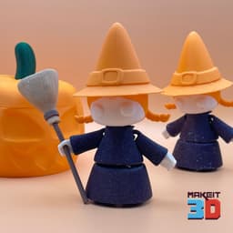 3D Printable Witch 3d model