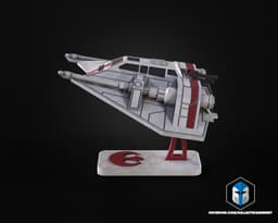Snowspeeder Vehicle Kit Card - 3D Print Files 3d model