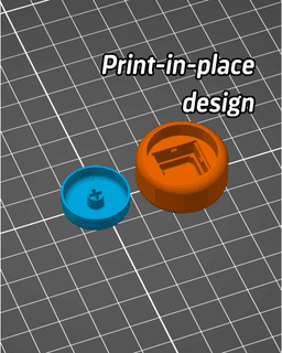 Retro button clicker 3d model