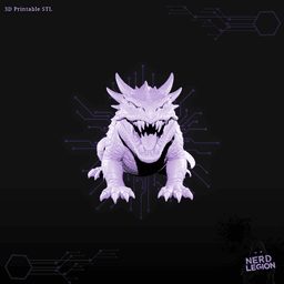 Basilisk - Dungeons and Dragons 3D Model 3d model