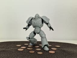 Space Marine - Poseable Action Figure 3d model