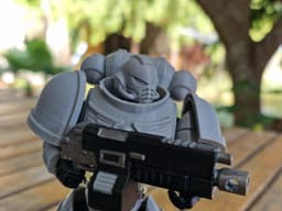 Space Marine - Poseable Action Figure 3d model