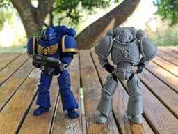 Space Marine - Poseable Action Figure 3d model