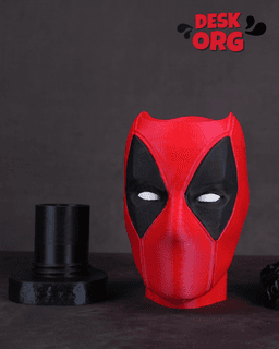Deadpool Pen Holder with Secret Storage Box 3d model