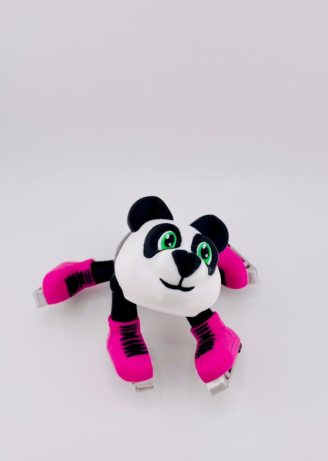 Bears on Ice Skates Flexi 3d model