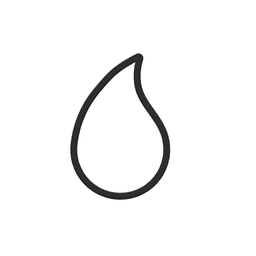 Water Drop Cookie Cutter STL File - 4 inches 3d model
