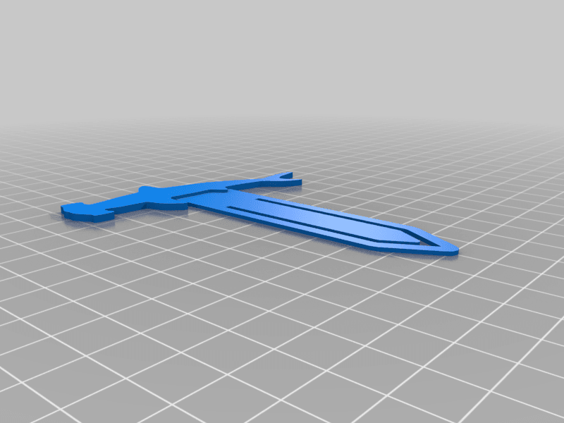 Shark Bookmarker 3d model