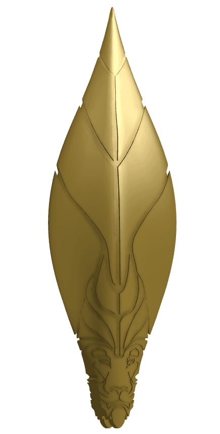 Susan Pevensie Arrow Head and Notch - Narnia 3d model