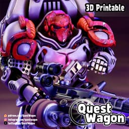 Heavy Unit Space Aggressor 3d model