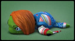 Halloween Turtle Chucky 3d model