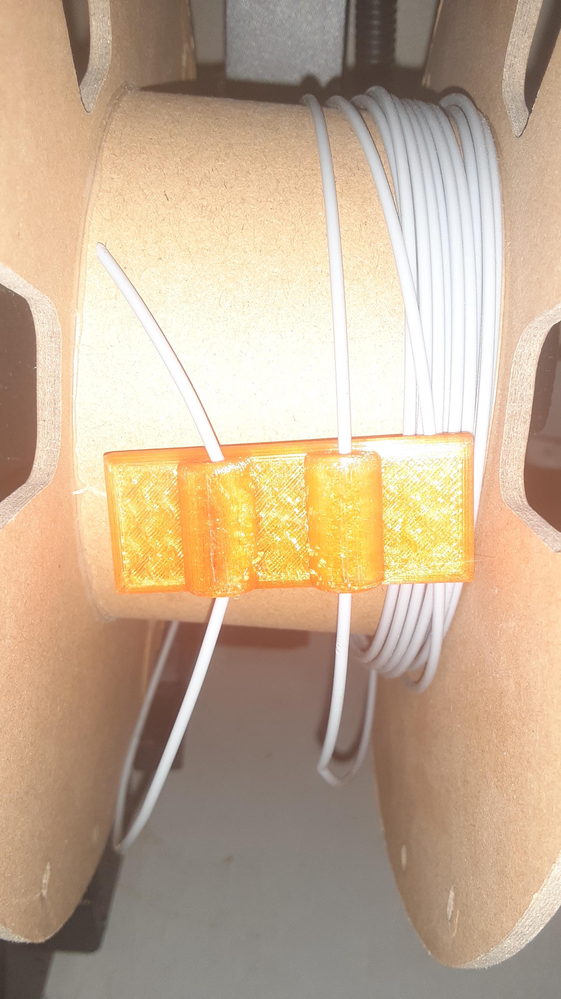 filament spool clip 3d model