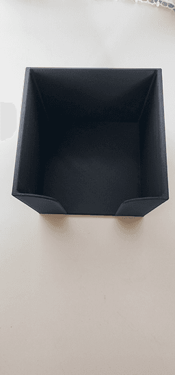 Minimalist Cube Memo Pad Holder - V1 (Standard) 3d model