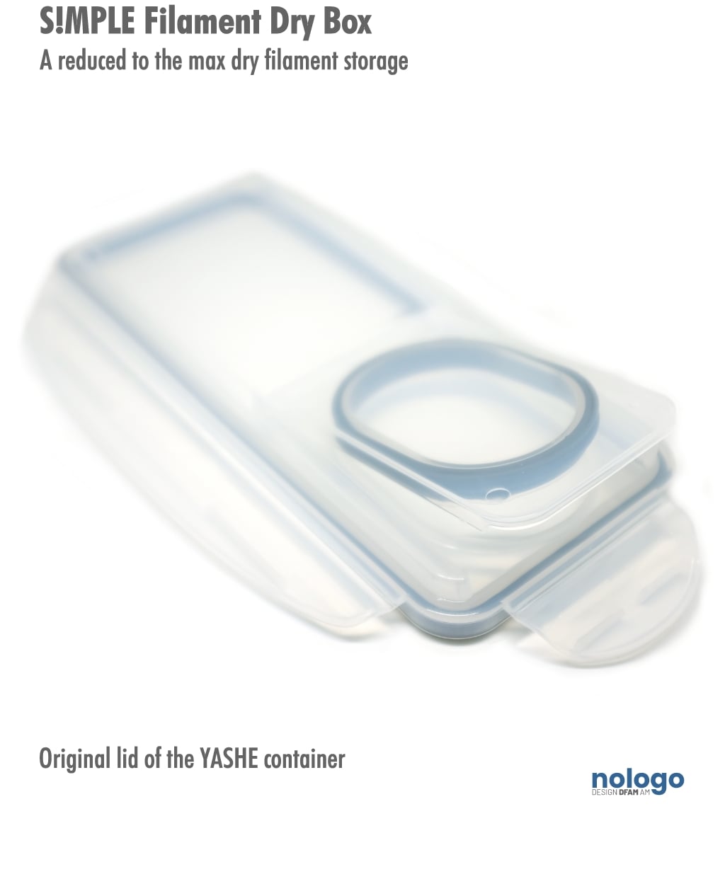 S!MPLE Filament Dry Box 3d model