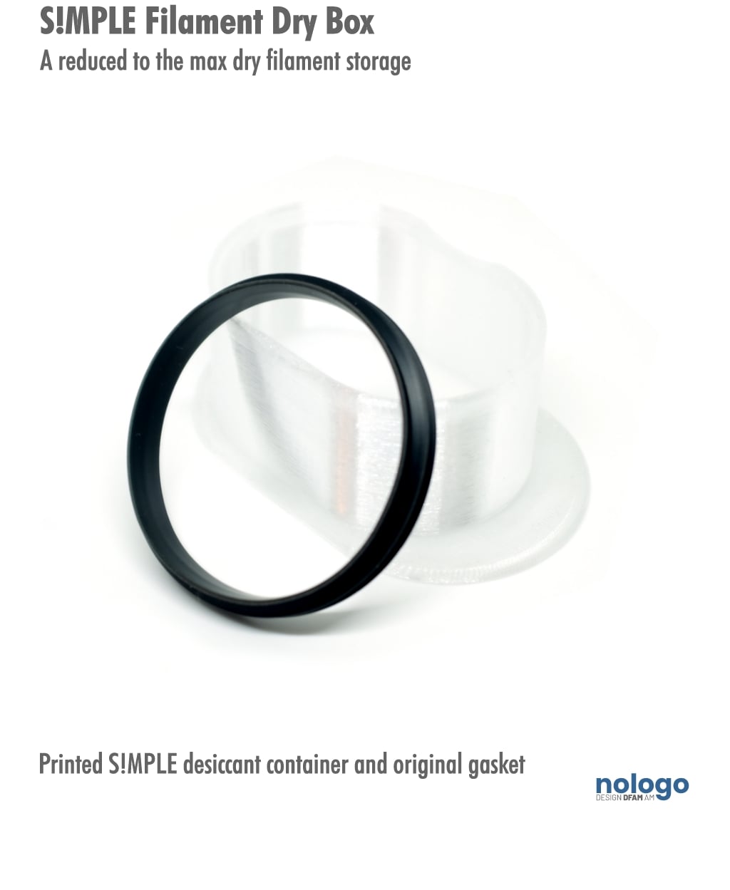 S!MPLE Filament Dry Box 3d model