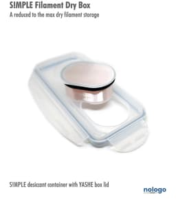 S!MPLE Filament Dry Box 3d model
