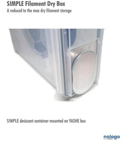 S!MPLE Filament Dry Box 3d model