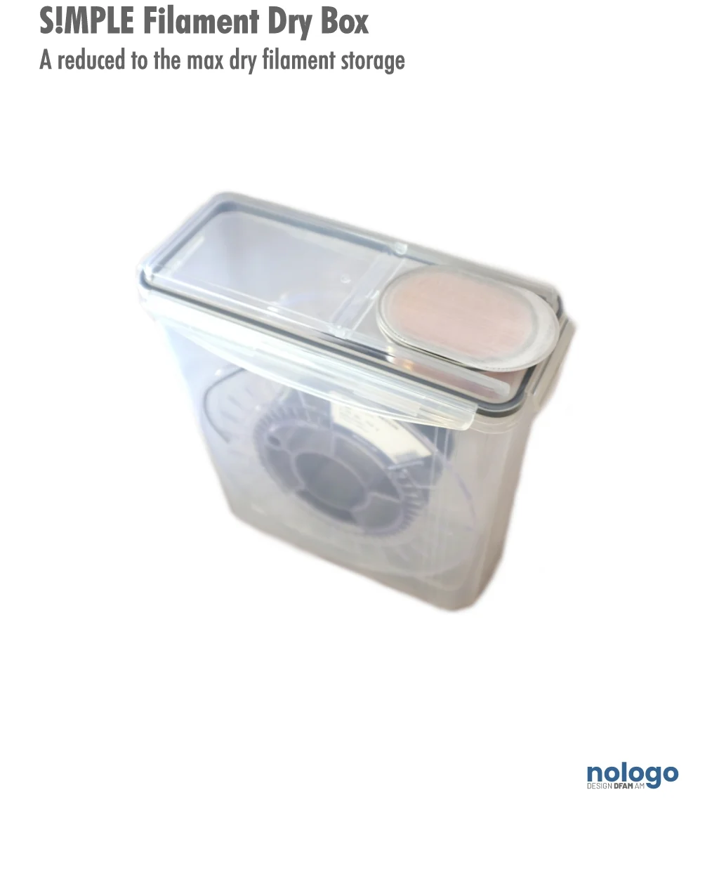 S!MPLE Filament Dry Box 3d model