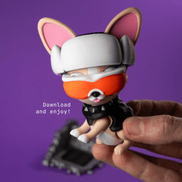 Chucho the Techno Raver - Collectible toy 3d model