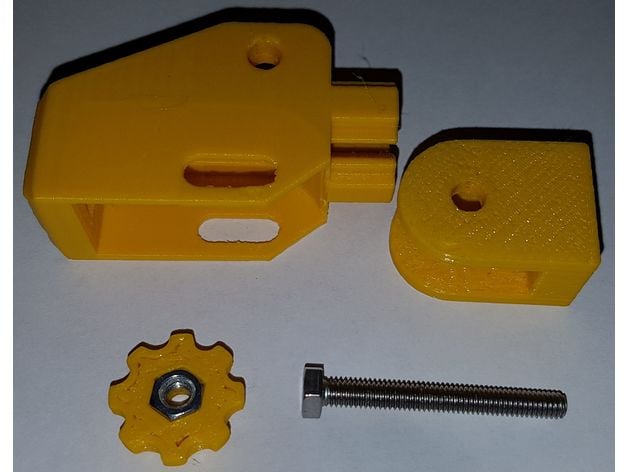 Belt tensioner/idlers mount 3d model