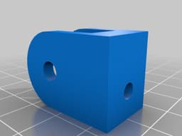 Belt tensioner/idlers mount 3d model