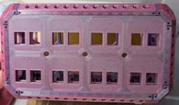 Plate Snap 2xRJ45 Keystone.stl 3d model