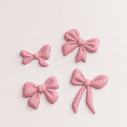 GIFT BOWS FOR TYING OT STICKING ON / CHRISTMAS GIFT BOW / GIFT DECOR / GIFT PACKAGING 3d model